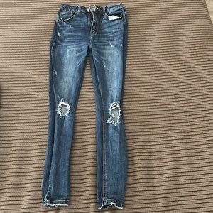 High rise jean pants size 5